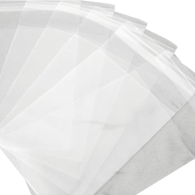 4 x 4 Reclosable Poly Bags, 1.5 Mil, Clear, 1000/Carton (PBR106)