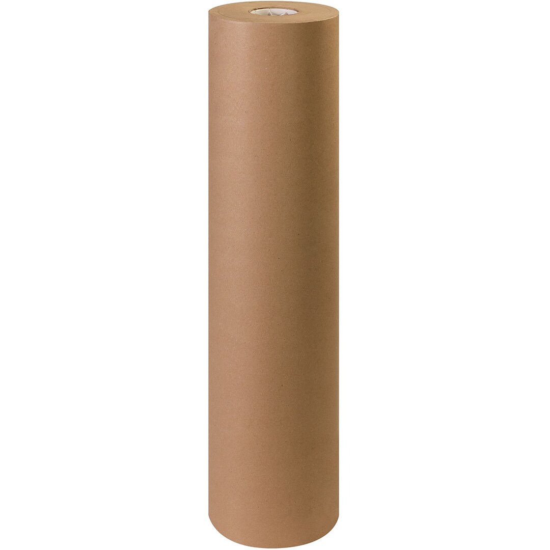 White 40# Basis Weight Butcher Paper 30"Wx1000'L Roll 