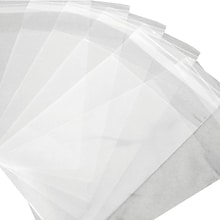 6.5 x 9.5 Reclosable Poly Bags, 1.5 Mil, Clear, 1000/Carton (PBR122)