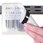 Partners Brand Magnetic Tape Strips, 2" x 3 1/2", Black, 100/Case (LH166)