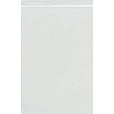 6 x 14 Reclosable Poly Bags, 2 Mil, Clear, 1000/Carton (PB4400)