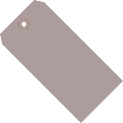 Shipping Tags, 13 Pt., 8 x 4, Gray 500/Case (G11091F)