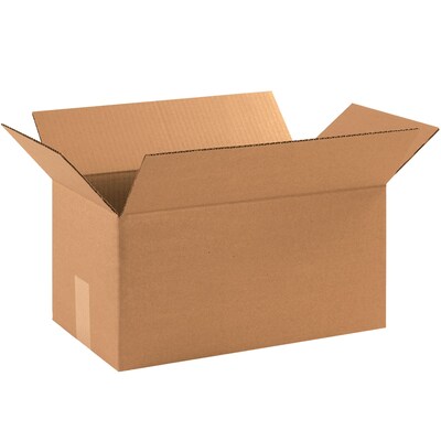 Corrugated Boxes, 30 x 13 x 13, Kraft, 20/Bundle (301313)