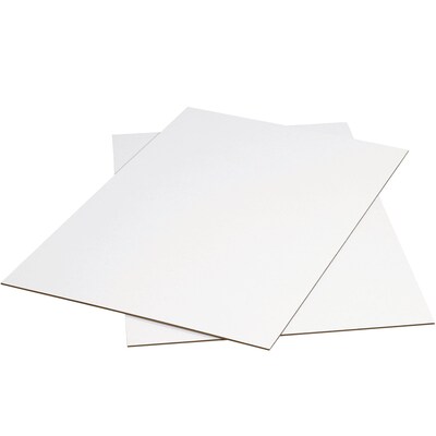40 x 30 Corrugated Pad, White, 5/Bundle  (SP3040W)