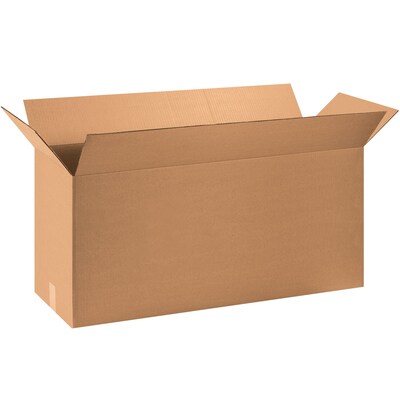 Corrugated Boxes, 36 x 12 x 16, Kraft, 15/Bundle (361216)