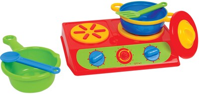 Gowi Toys 12" cooktop playset, 6 pc. (454-95)