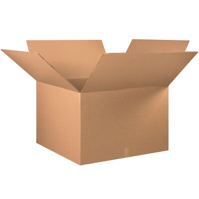 Heavy-Duty Double Wall Boxes, 36 x 36 x 24, 500#/ECT-71, Kraft, 5/Bundle (HD363624HDDW)