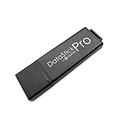 Centon DataStick Pro 64GB USB 3.2 Type A Flash Drive, Black (S1U3P664G)