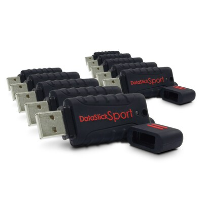 Waterproof 16GB USB 10pk Black  (DSW16GB10PK)