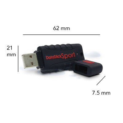 Waterproof 8GB USB 10pk Black  (DSW8GB10PK)