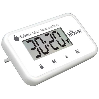 Datexx® Hover Touchless Digital Timer, White (DTXDF22WH)