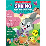 Scholastic® Spring Wipe-Clean Activity Book (SC-833482)