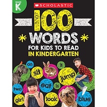 Scholastic® 100 Words For Kids To Read In Kindergarten (SC-832309)