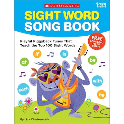 Scholastic® Sight Word Song Book (SC-831709)