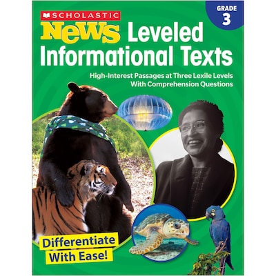 Scholastic® Grade 3 Scholastic News Leveled Informational Texts (SC-828473)