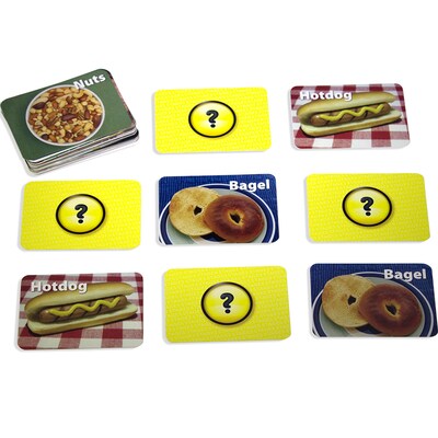 Stages Learning Materials Photographic Memory Matching Game, Food, Grades PreK+ (SLM225)