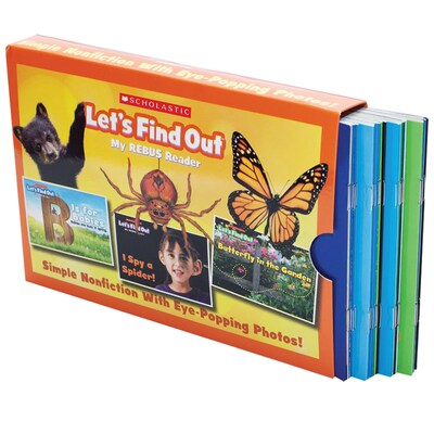 Scholastic® Lets Find Out: My Rebus Readers Box 1, Single Copy Set (078073882212)