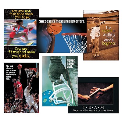 Trend® 13.5 x 19 Sport-itude Argus® Poster Combo Pack (T-A67945)