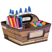 Teacher Created Resources Storage Caddy, Reclaimed Wood (TCR20916)