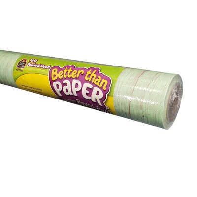 Teacher Created Resources® Mint Painted Wood Better Than Paper Bulletin Board Roll, 4/Carton (TCR32325)