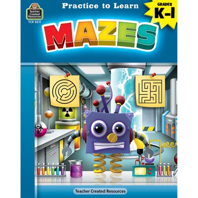 Practice to Learn: Mazes for Grades K–1 (TCR8211)