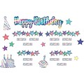 Teacher Created Resources® Iridescent Happy Birthday Mini Bulletin Board Set, 71/Set (TCR8679)