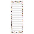 Teacher Created Resources Confetti 14 Pocket Daily Schedule Pocket Chart, 13 x 34 (TCR20330)