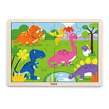 The Original Toy Co. Dinosaur Classic Puzzle, Ages 24 Months+ (OTC51452)