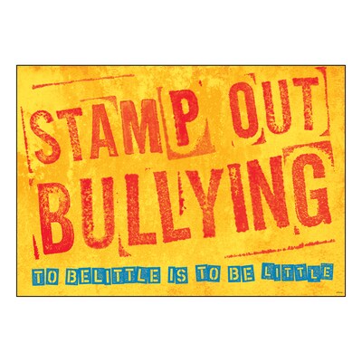 Trend® 13.375 x 19 STAMP OUT BULLYING... ARGUS® Poster (T-A67085)