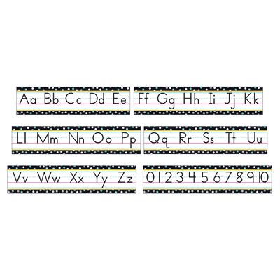 Trend Enterprises® I HEART Metal Alphabet Mini Bulletin Board Set, 9/Set (T-8771)