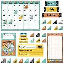 Trend Enterprises® I HEART Metal Calendar Bulletin Board Set, 106/Set (T-8425)