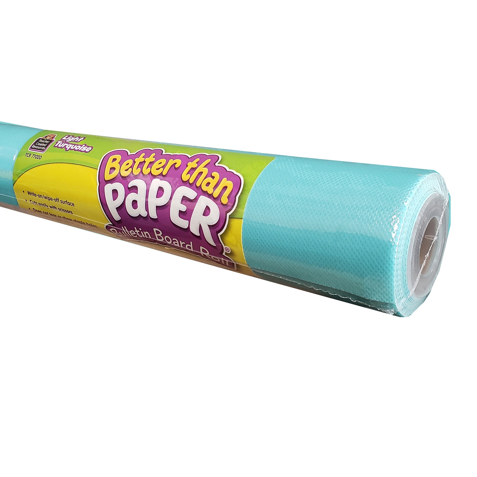 Teacher Created Resources Light Turquoise Better Than Paper Bulletin Board Roll, 4/Carton (TCR32321)