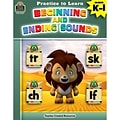 Teacher Created Resources® Practice to Learn: Beginning and Ending Sounds, Grades K–1 (TCR8207)