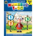 Teacher Created Resources Practice to Learn: Numbers 1–20, Grades PreK–K (TCR8203)