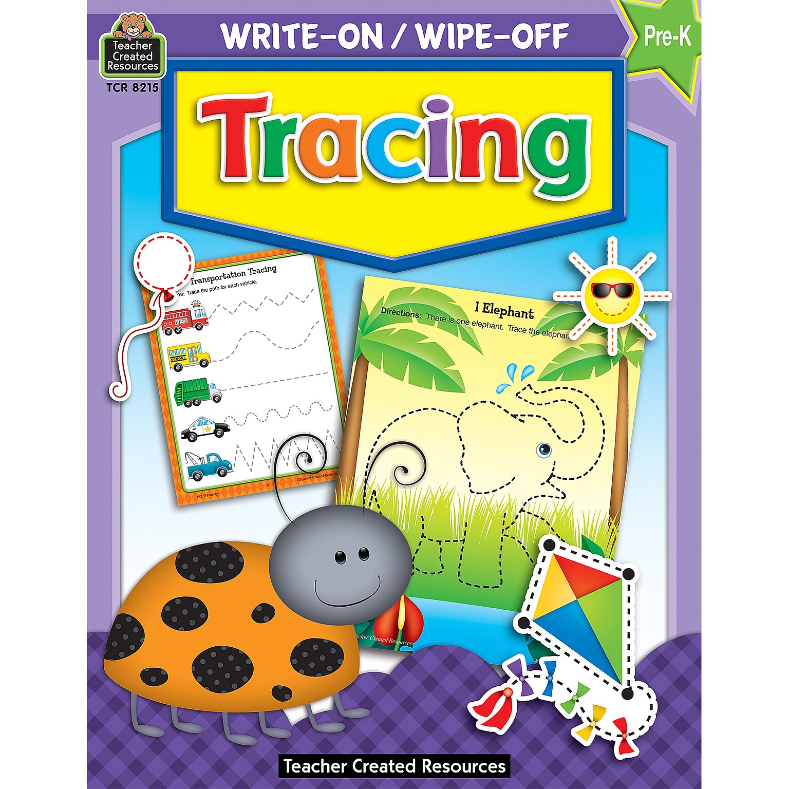 Teacher Created Resources Write-On/Wipe-Off: Tracing Workbook (TCR8215)