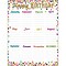 Teacher Created Resources Confetti Happy Birthday Chart, 17W x 22H (TCR7925)