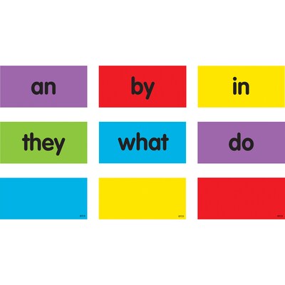 Teacher Created Resources Sight Words 1–50 Clingy Thingies (TCR77877)