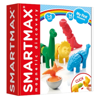 SmartMax My First Dinosaurs for Ages 1-5 Years, 14 Pieces/Set (SMX223)