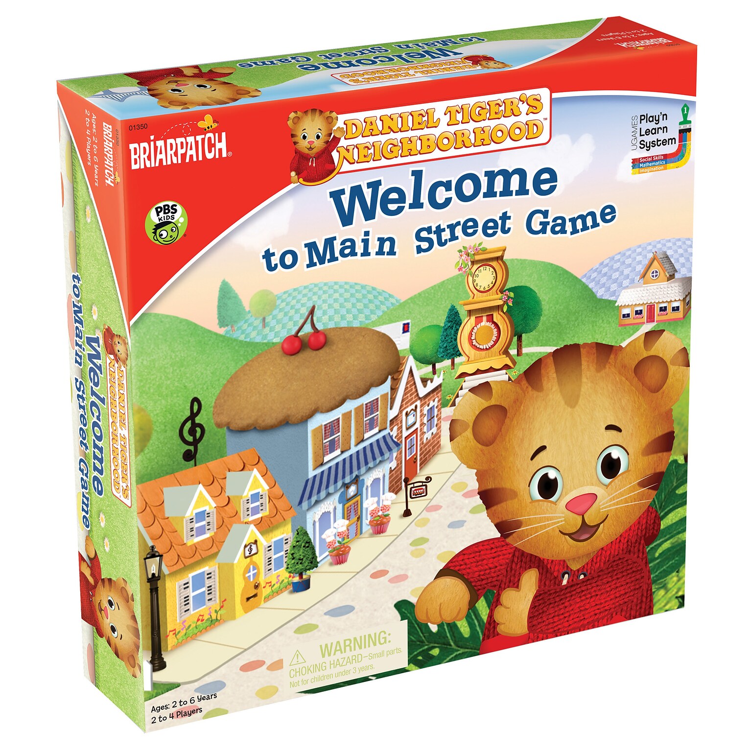 Briarpatch Daniel Tigers Neighborhood Welcome to Main Street Game, Ages 2-6 Years+ (UG-01350)