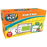 Power Pen® Learning Cards: Math for Grade 2, Pack of 53 (TCR6012)