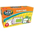 Power Pen® Learning Cards: Math for Grade 2, Pack of 53 (TCR6012)