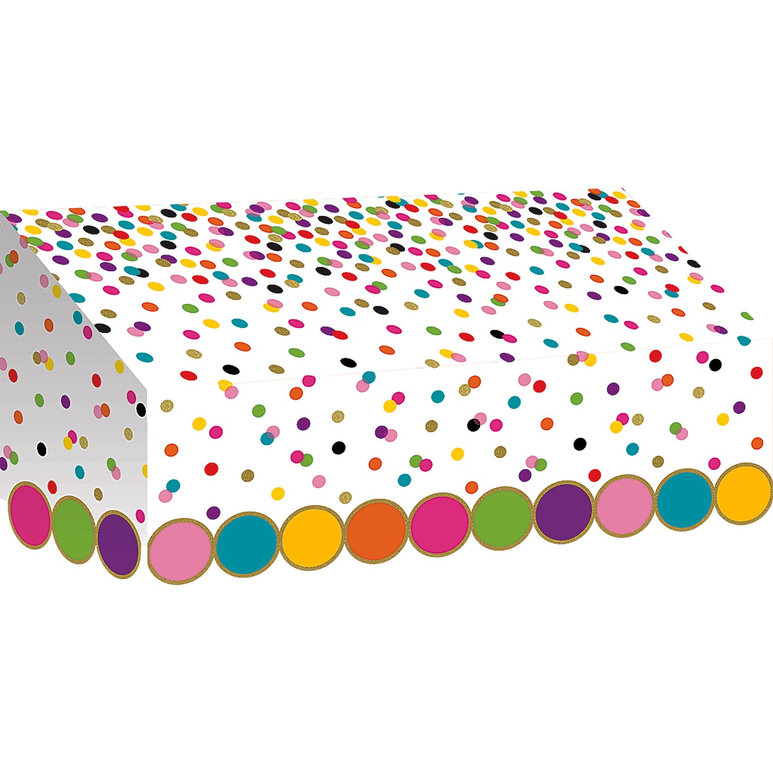 Teacher Created Resources® Confetti Classroom Awning, 24 W x 12.5 H x 8 D (TCR77882)