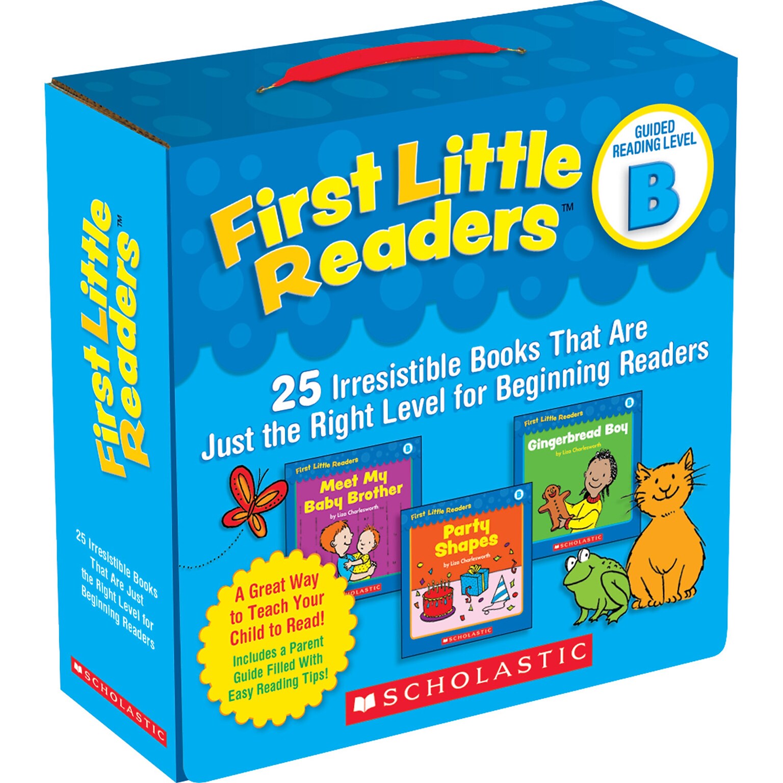 Scholastic First Little Readers Book Parent Pack, Guided Reading Level B, 25 Books/Set (SC-523150)