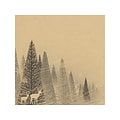 Great Papers! Winter Forest Holiday Letterhead, Kraft, 40/Pack (2019118)