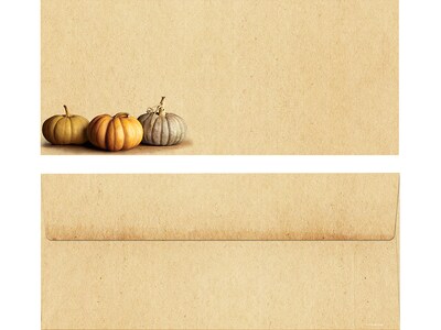 Great Papers! Fall Pumpkins Holiday Envelopes, Multicolor, 40/Pack (2019094)