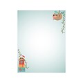 Great Papers! Sloth Holiday Letterhead, Blue, 80/Pack (2019110)
