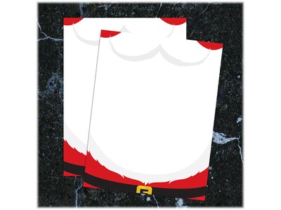 Great Papers! Santas Beard Holiday Letterhead, White, 80/Pack (2019106)