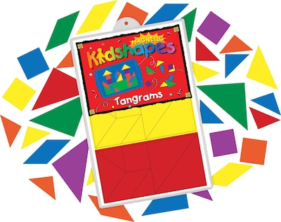 Barker Creek Learning Magnets® Kidshapes™, Tangrams (LM2305)