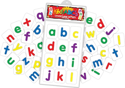 Barker Creek Learning Magnets®, Lowercase Letters with extras (LM1130)