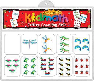 Barker Creek Learning Magnets Kidmath™ Critter Counting Set (LM1301)